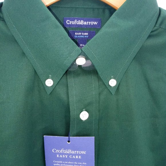 Croft & Barrow Easy Care Classic Fit Casual Button Down Shirt - Picture 6 of 6